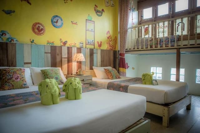 Phranakorn-Nornlen Hotel-Twin Room-10