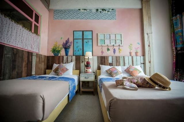 Phranakorn-Nornlen Hotel-Twin Room-3