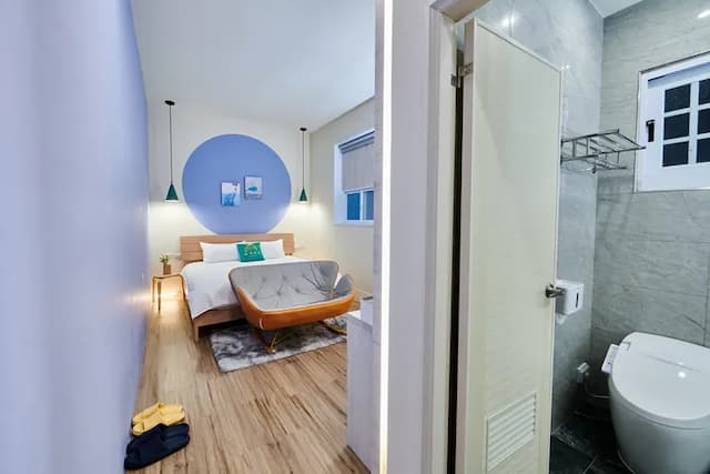 Warmday Homestel-cute love double room-2