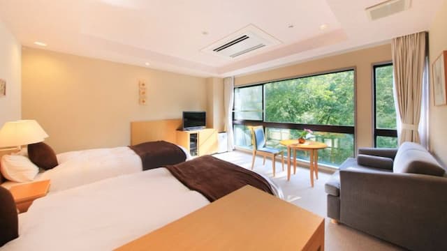 [With view bath] Western-style twin *