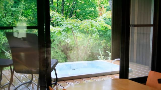 [With open-air bath] Japanese-style twin *