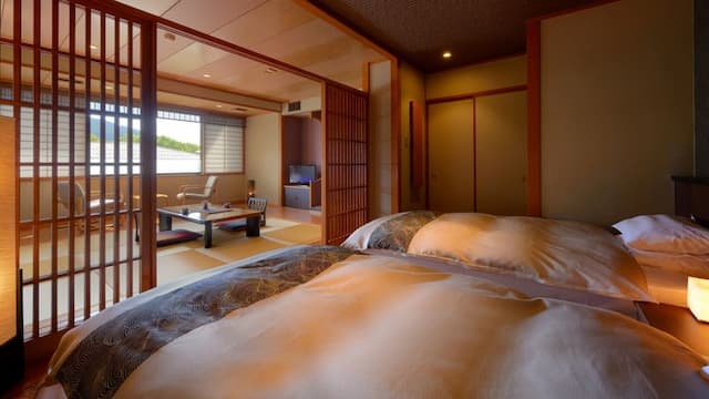 Japanese and Western room 15 tatami mattress made by Simmons Co., Ltd.