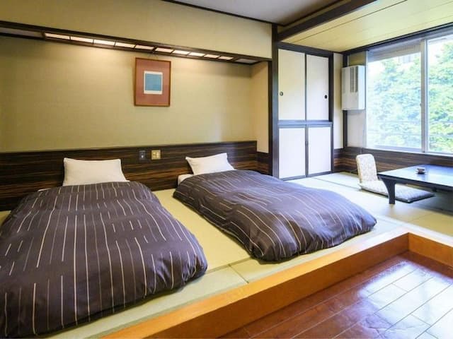 藏王溫泉 Lucent高見屋飯店｜直接可搭藏王中央纜車/露天溫泉-日式雙床房【不挑房】-4