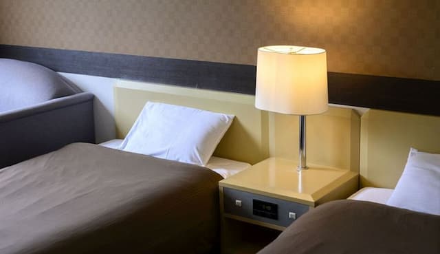 [Mountain View Twin] Located on the 5th floor and above, this Western-style room offers a beautiful view of Zao.