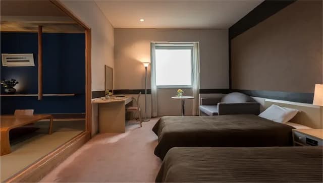 藏王溫泉 高宮琉璃俱樂部渡假村｜山形站開車50分/近藏王溫泉滑雪場/可租借雪具-附陽台和洋室【不挑房】-5