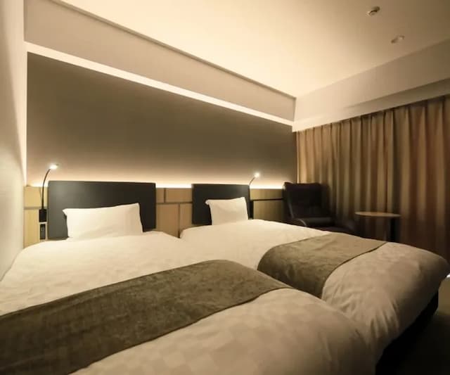 大和ROYNET飯店 金澤站西口｜金澤站徒步4分-豪華雙床房【不挑房】-10