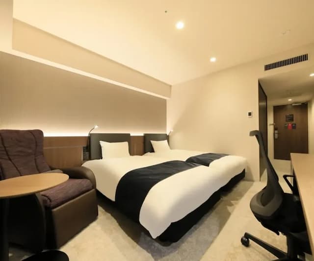 大和ROYNET飯店 金澤站西口｜金澤站徒步4分-豪華雙床房【不挑房】-6