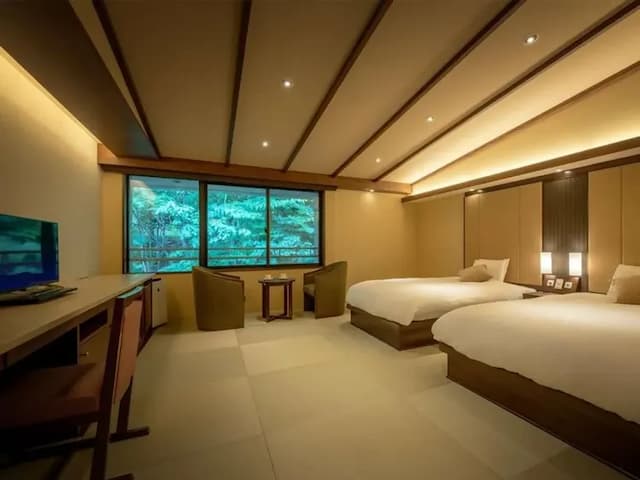 藏王國際飯店｜藏王溫泉/可租用雪具/山形站開車43分-豪華雙床房【不挑房】-3