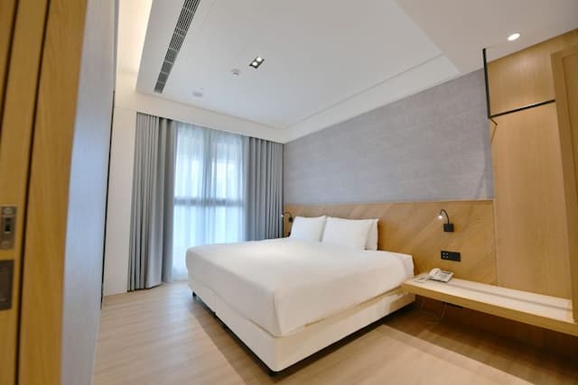 New｜CHECK inn Select New Taipei Sanchong Waterfront-Deluxe Double Suite (Japanese-style Washitsu)-1