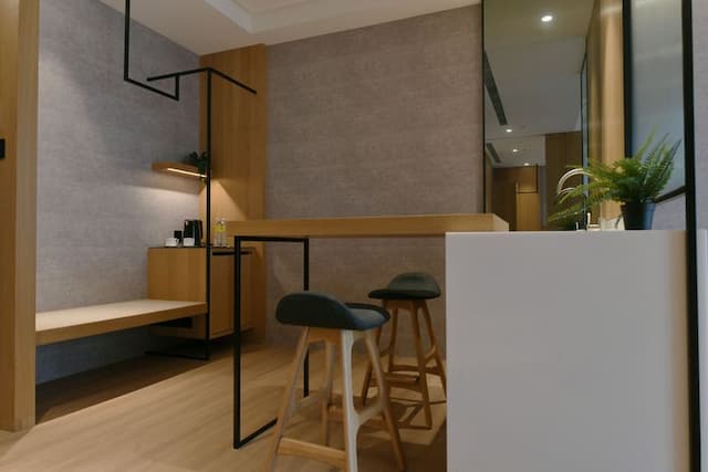 New｜CHECK inn Select New Taipei Sanchong Waterfront-Deluxe Double Suite (Japanese-style Washitsu)-5