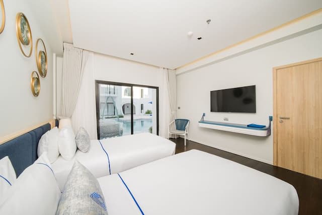 크람 파타야 리조트-디럭스 풀 액세스 트윈 베드(룸 온리)-2