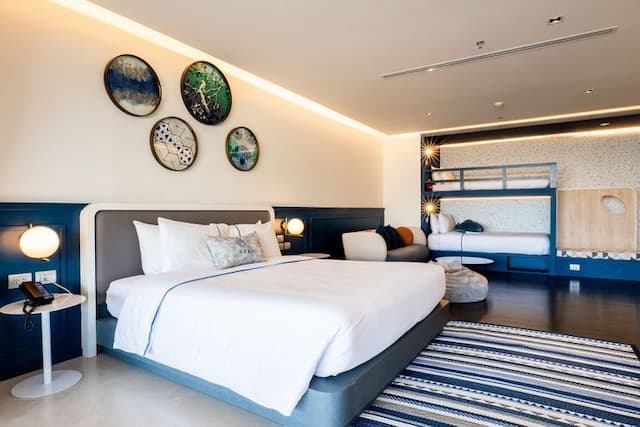 크람 파타야 리조트-패밀리룸 - 도시 전망(조식 포함 객실)-1