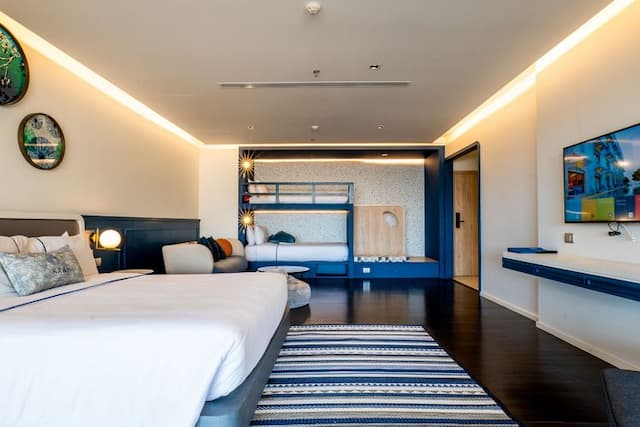 크람 파타야 리조트-패밀리룸 - 도시 전망(조식 포함 객실)-5