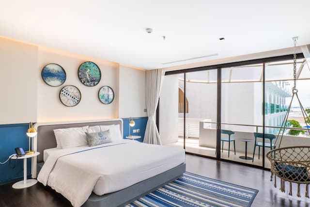 크람 파타야 리조트-패밀리룸 - 수영장 전망(조식 포함 객실)-3