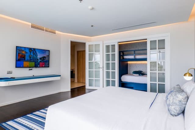 크람 파타야 리조트-패밀리룸 - 수영장 전망(조식 포함 객실)-4