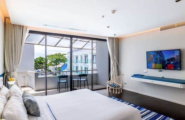 크람 파타야 리조트-패밀리룸 풀 뷰(룸 온리)-1