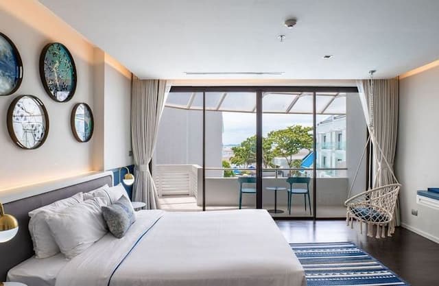 크람 파타야 리조트-패밀리룸 풀 뷰(룸 온리)-2