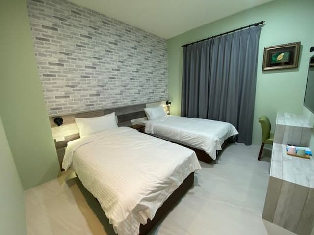 双人房, 2 單人床