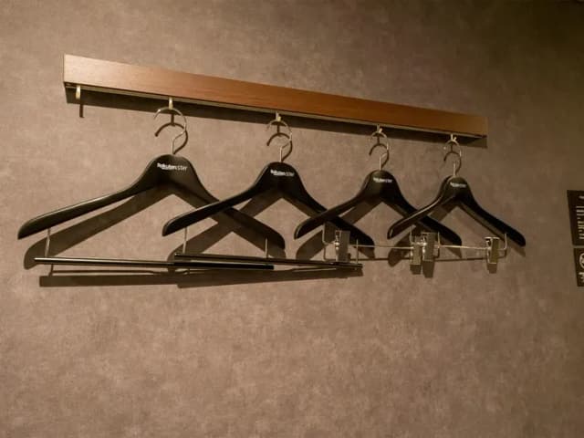 【ペット可・スタンダードルーム】ハンガーラック