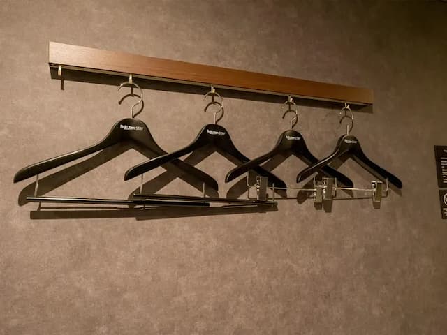 【ペット可・スタンダードルーム】ハンガーラック