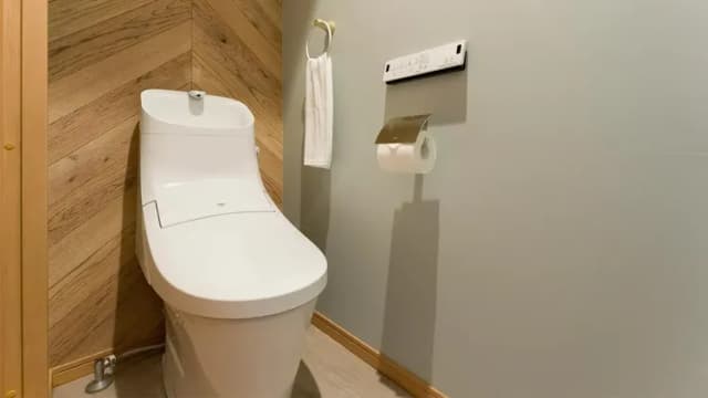 【料理好きのためのヴィラ】温水洗浄機能付きトイレ