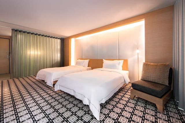 Wulai Pause Landis Resort-River View Deluxe Twin-1