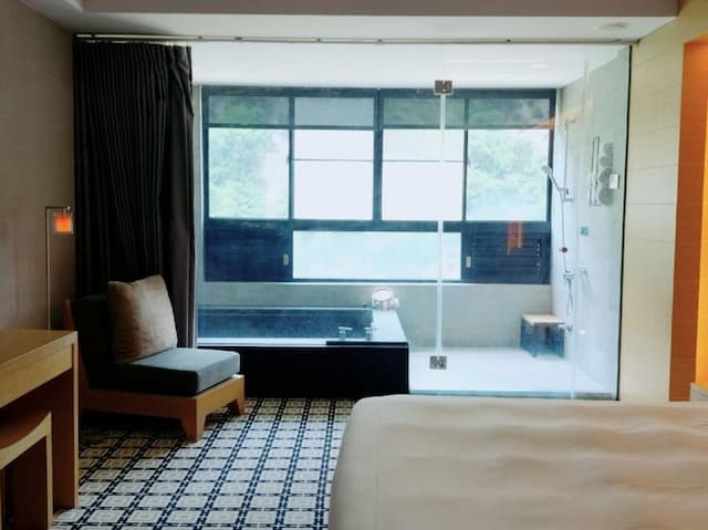 Wulai Pause Landis Resort-River View Deluxe King-5