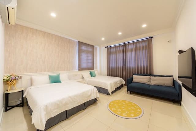 型依設計不同，設備略有不同，客房設施請依現場提供為準