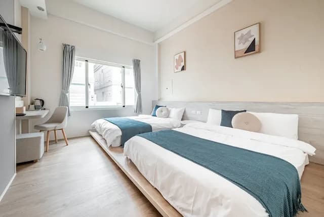 Penghu Yun Ting Style Inn-Superior Double/Twin Room-101/201/203/205-1