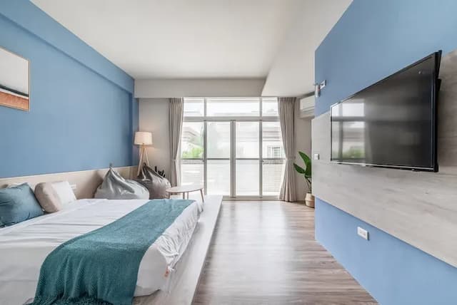 Penghu Yun Ting Style Inn-Family Room with Balcony-202-1