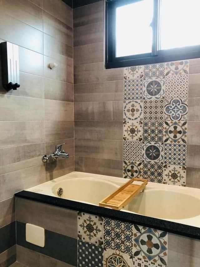 Childlike Garden Nantou Puli B&B-Blue Ocean Quadruple Room-10