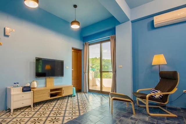 Childlike Garden Nantou Puli B&B-Blue Ocean Quadruple Room-7