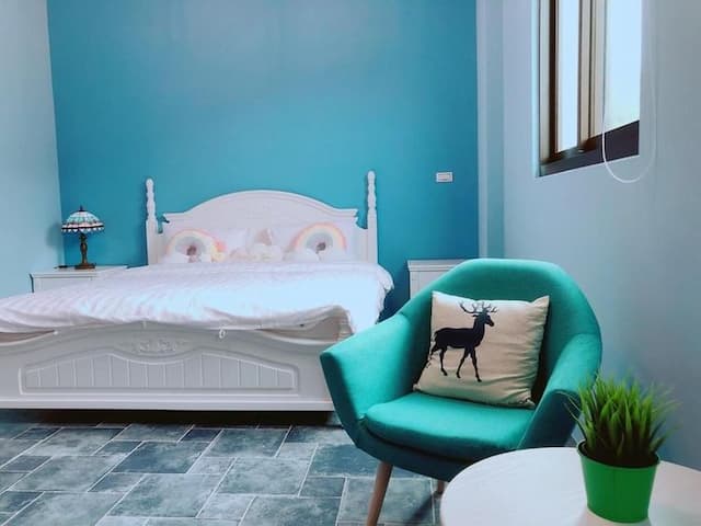 Childlike Garden Nantou Puli B&B-Entire house for 21 people｜One double room, one triple room, four quadruple rooms-9