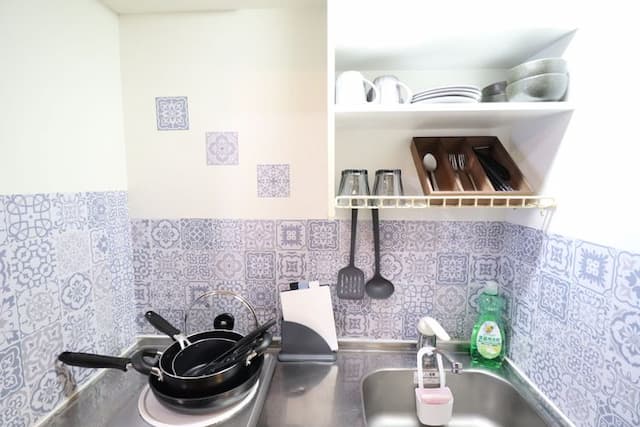 大阪寧靜旅居｜長堀橋站步行5分/日本橋站步行6分/近道頓堀和心齋橋商圈-304-10