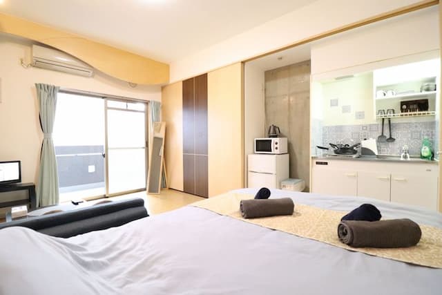 大阪寧靜旅居｜長堀橋站步行5分/日本橋站步行6分/近道頓堀和心齋橋商圈-304-6