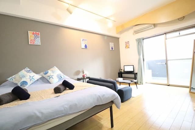 大阪寧靜旅居｜長堀橋站步行5分/日本橋站步行6分/近道頓堀和心齋橋商圈-304-1