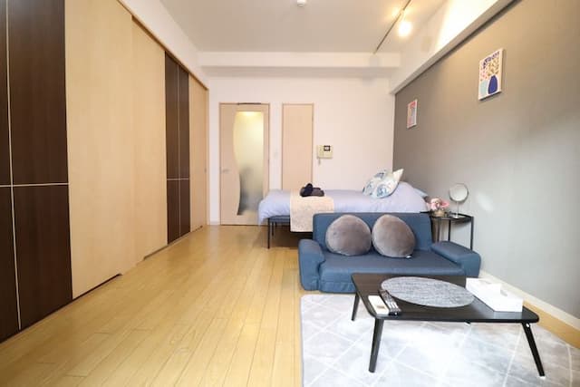 大阪寧靜旅居｜長堀橋站步行5分/日本橋站步行6分/近道頓堀和心齋橋商圈-304-3