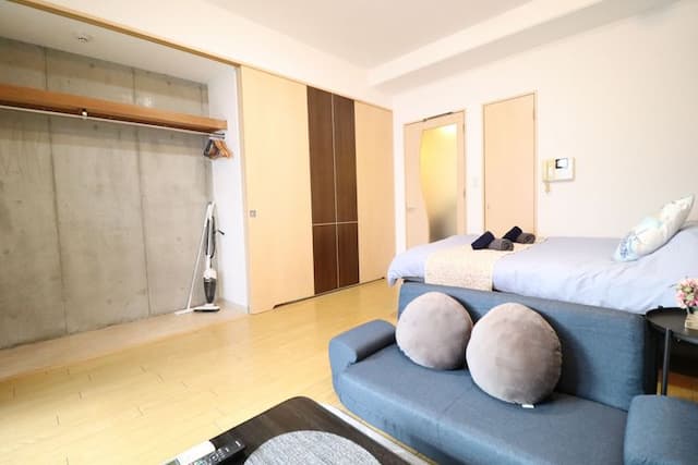 大阪寧靜旅居｜長堀橋站步行5分/日本橋站步行6分/近道頓堀和心齋橋商圈-304-2