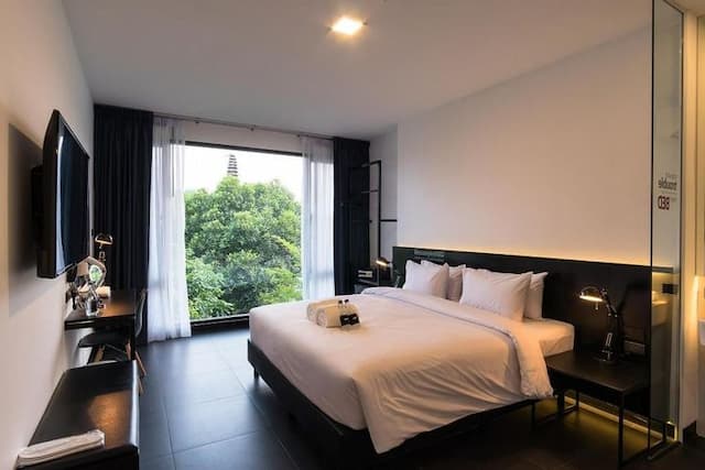 BED Chiangmai Gate Hotel - Adults Only【SHA】-Standard Double Room (Adult Only), 1 King Bed-1