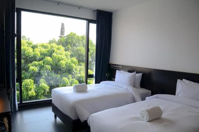 BED Chiangmai Gate Hotel - Adults Only【SHA】-Standard Twin Room (Adult Only), 2 Twin Beds-1
