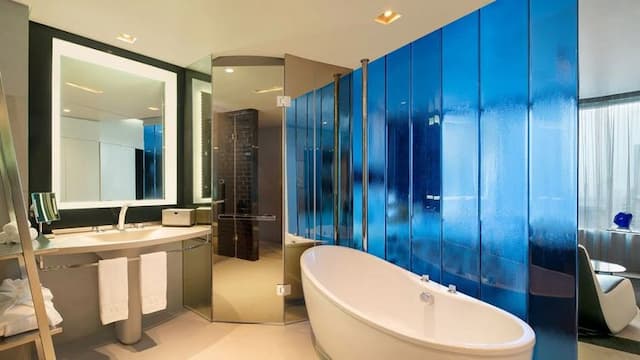 W Bangkok【SHA Extra Plus+】-Spectacular, Guest room, 1 King, City view-5