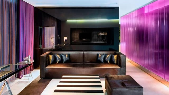 W Bangkok【SHA Extra Plus+】-Marvelous, 1 Bedroom Larger Suite, 1 King, City view-2