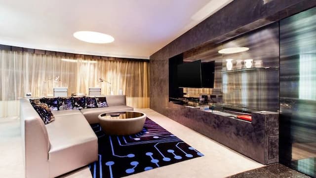 W Bangkok【SHA Extra Plus+】-Wow, 1 Bedroom Vice Presidential Suite, 1 King, City view-4