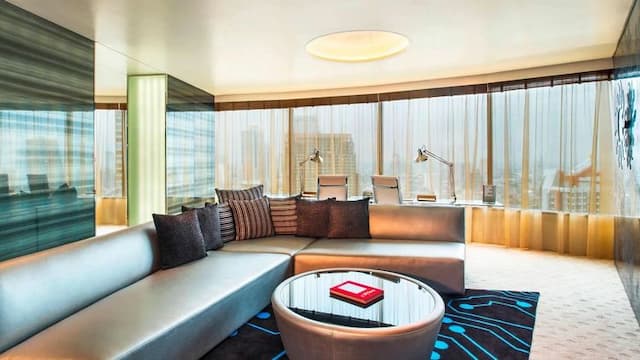 W Bangkok【SHA Extra Plus+】-Wow, 1 Bedroom Vice Presidential Suite, 1 King, City view-5