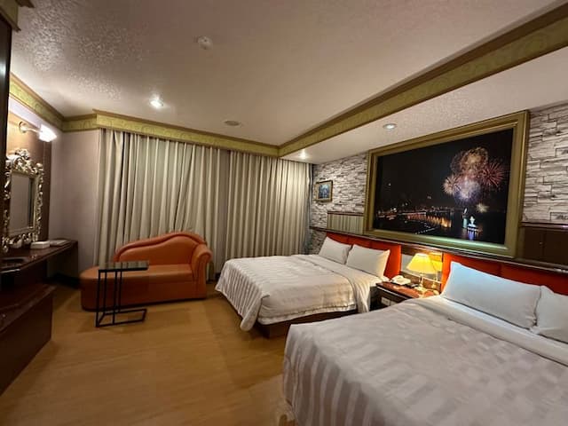 高雄文賓大飯店-駁二館-標準四人房-4