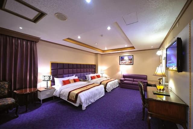 高雄文賓大飯店-駁二館-豪華四人房-3