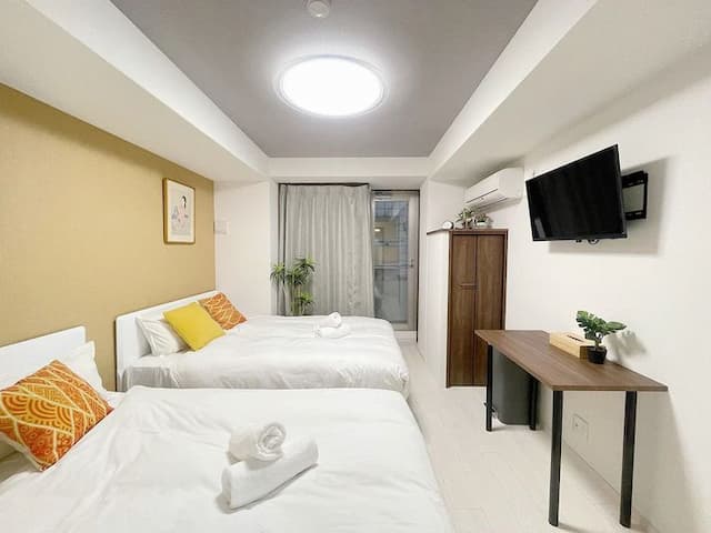 DRY:Near Dotonbori, Nipponbashi & Namba station-Sale! 9 minutes on foot from Dotonbori, within walking distance from Nippombashi Station and Namba Station/DRY-A-2