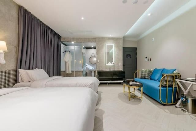 Busan Air Sky Hotel-Twin bed room-2