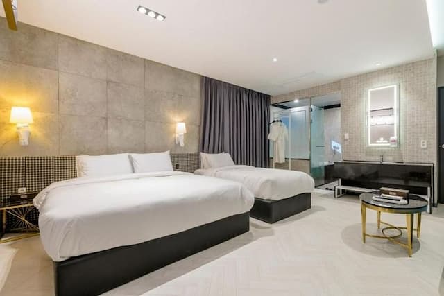 Busan Air Sky Hotel-Twin bed room-1