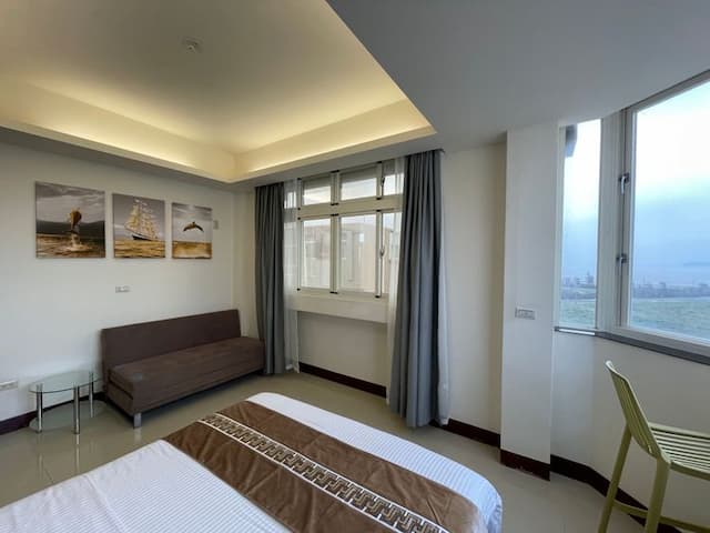 窗戶+大面海景觀景窗